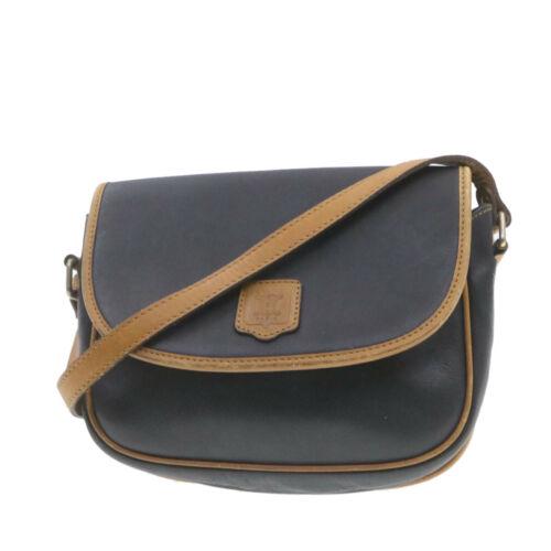 Authentic CELINE Shoulder Bag Leather Black: This item qualifies for FREE DOMESTIC SHIPPING to customers in the USA Size: W20 x H16 x D5cm / Shoulder Drop 50-55cm(Approx) Material: Leather Country/Region of Manufacture: Italy Color: Black Depart