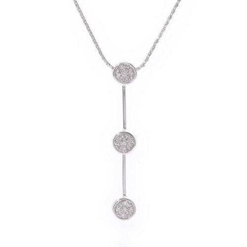 Authentic CHIMENTO Diamond 0.12ct Accessories: This item qualifies for FREE DOMESTIC SHIPPING to customers in the USA Brand: CHIMENTO Department: Ladies Style: Accessories Type: Necklace Color: Silver Format: FixedPrice Size: See Description UPC: