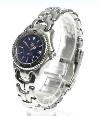 Authentic TAG Heuer Cell WG131A Date Professional 200m: This item qualifies for FREE DOMESTIC SHIPPING to customers in the USA Product details Gender Ladies Material SS x SS Dial color navy Machine type quartz Ref.No WG131A Serial No WJ3 Function / feature