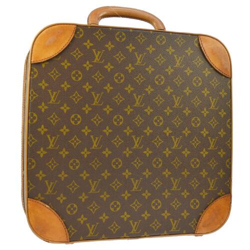 Authentic LOUIS VUITTON TRUNK HAND BAG HAT CASE: This item qualifies for FREE DOMESTIC SHIPPING to customers in the USA Condition: Pre-owned: An item that has been used or worn previously. See the sellerÃ¢€â„¢s listing for full details an