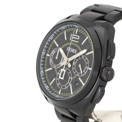 Authentic FENDI 23000L Moment Chronograph SS Quartz: This item qualifies for FREE DOMESTIC SHIPPING to customers in the USA Brand: name FENDI Moment 23000L Chronograph SS Quartz Brand: FENDI Model moment Model: 23000L Movement quartz Material / Material