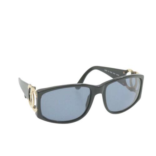 Authentic CHANEL Sunglasses Black CC: This item qualifies for FREE DOMESTIC SHIPPING to customers in the USA Brand: CHANEL Type: unknown Style: Sunglass Color: unknown Frame Color: Black Department: Woman UPC: Does not apply EAN: Does not
