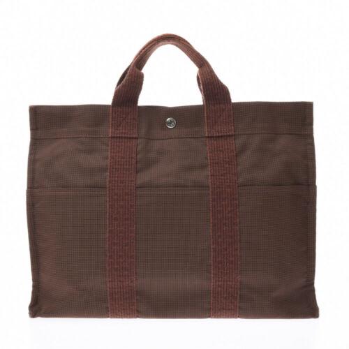 Authentic HERMES Her Line MM Marron bags: This item qualifies for FREE DOMESTIC SHIPPING to customers in the USA Brand: HERMES Bag Depth: 10cm Style: bags Bag Length: 43cm Color: Brown Department: unisex Size: See Description Type: Tote Bag B