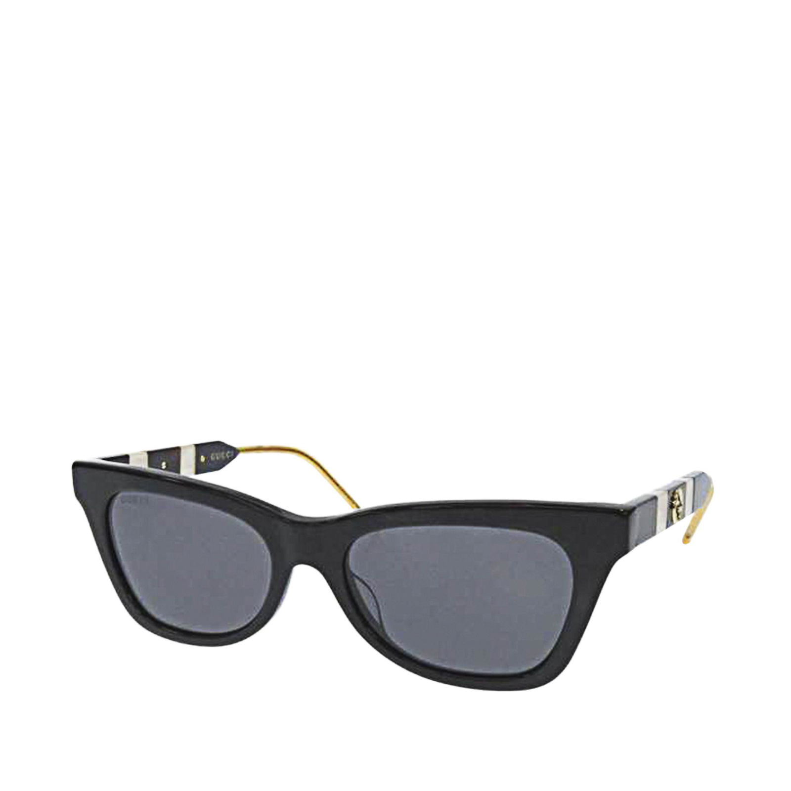 Authentic Gucci Interlocking G Cat Eye Tinted: This item qualifies for FREE DOMESTIC SHIPPING to customers in the USA These sunglasses feature an acetate body and tinted lenses. Brand: Gucci Model: Interlocking G Cat Eye Tinted Sunglasses Origin: