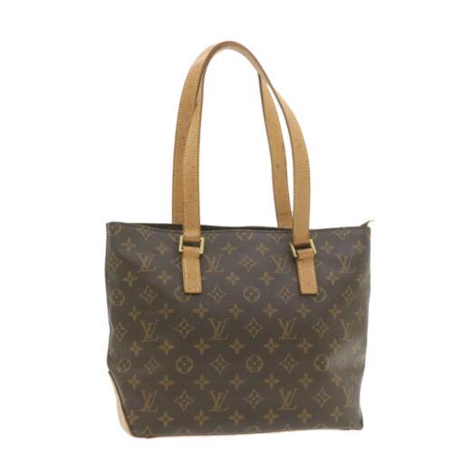 Authentic LOUIS VUITTON Monogram Cabas Piano Tote Bag: This item qualifies for FREE DOMESTIC SHIPPING to customers in the USA Brand: LOUIS VUITTON Size: W32 x H24 x D12cm / Shoulder Strap Length 48cm(Approx) Color: Monogram Country/Region of Manufacture: 