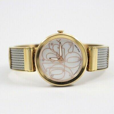 Authentic Charriol Forever Watch Ladies Arabic REF.FE32: This item qualifies for FREE DOMESTIC SHIPPING to customers in the USA Model:: FE32 Material: Stainless steel (pink gold GP) Belt: Genuine SS x wire belt Kannon buckle Machine type: Quartz (in operati