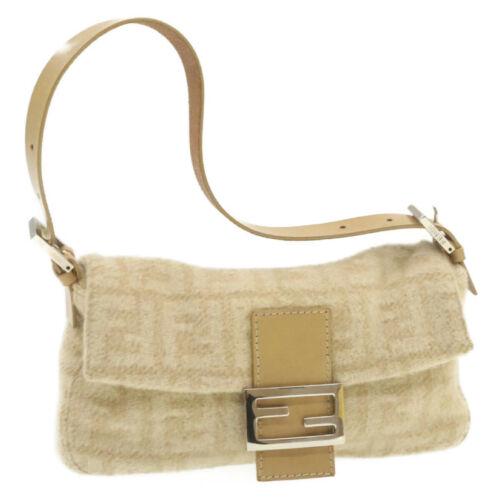 Authentic FENDI Zucca Canvas Mamma Baguette Shoulder: This item qualifies for FREE DOMESTIC SHIPPING to customers in the USA Brand: FENDI Size: W25 x H13 x D4cm / Shoulder Drop 16-20cm(Approx) Color: Beige Country/Region of Manufacture: Italy Material: W