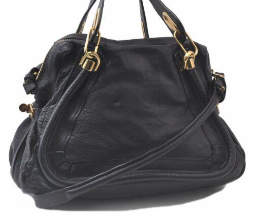 Authentic Chloe Paraty Leather Shoulder Cross Body: This item qualifies for FREE DOMESTIC SHIPPING to customers in the USA Brand: Chloe Style: Hand Bag Country/Region of Manufacture: Italy Type: Hand Bag Serial Number: 03105601 Department: Women Bag Le