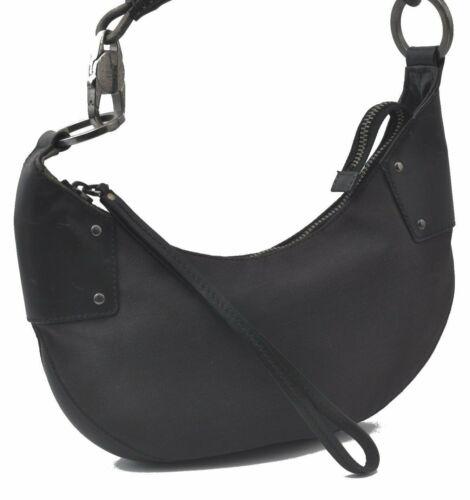 Authentic GUCCI Shoulder Hand Bag Canvas Leather Black: This item qualifies for FREE DOMESTIC SHIPPING to customers in the USA Brand: GUCCI Style: Shoulder Bag Country/Region of Manufacture: Italy Type: Shoulder Bag Serial Number: 109208214397 Department: