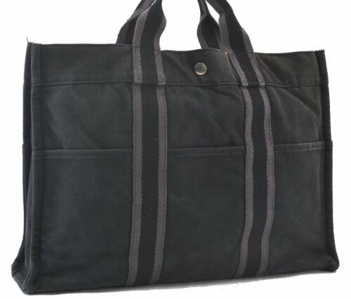 Authentic HERMES Fourre Tout MM Hand Tote Bag Canvas: This item qualifies for FREE DOMESTIC SHIPPING to customers in the USA Brand: HERMES Style: Hand Bag Country/Region of Manufacture: France Type: Hand Bag Bag Length: 16.5inches (42cm) Department: Wome