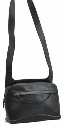 Authentic PRADA Leather Shoulder Bag Black: This item qualifies for FREE DOMESTIC SHIPPING to customers in the USA Brand: PRADA Bag Height: 8.1inches (20.5cm) Material: Leather Bag Depth: 3.3inches (8.5cm) Style: Shoulder Bag MPN: Does not appl