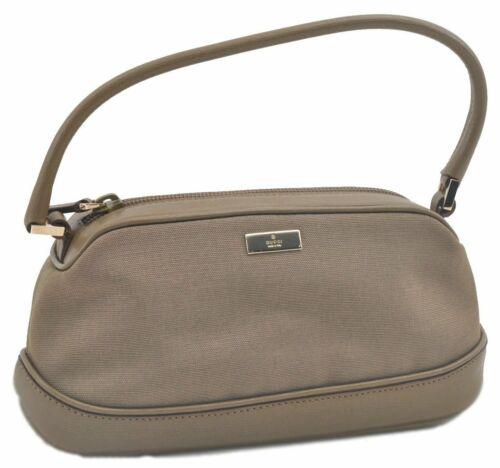 Authentic GUCCI Hand Bag Pouch GG Canvas Leather: This item qualifies for FREE DOMESTIC SHIPPING to customers in the USA Brand: GUCCI Style: Hand Bag Country/Region of Manufacture: Italy Type: Hand Bag Serial Number: 03911330203569 Department: Women