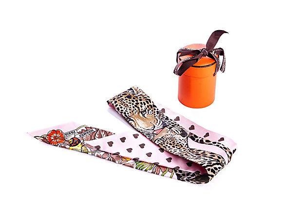 Authentic Hermes Jungle Love Twilly Lim Ed. Hearts: This item qualifies for FREE DOMESTIC SHIPPING to customers in the USA Condition: New Era: Contemporary; 2000s Dimensions: 34" L x 2" H Materials: silk Color: pink HermÃ¨s pink silk twilly limited e