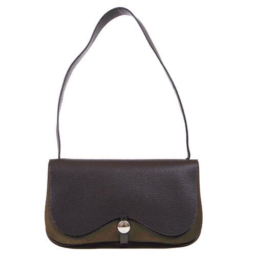 Authentic HERMES SAC COLORADO PM Shoulder Bag: This item qualifies for FREE DOMESTIC SHIPPING to customers in the USA Size: Small Color: Dark Brown Model: Shoulder Bag Year Manufactured: 2000-2009 Country/Region of Manufacture: France MPN: Does no