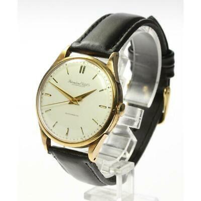 Authentic IWC Schaffhausen Date Cal.852 Antique: This item qualifies for FREE DOMESTIC SHIPPING to customers in the USA IWC Schaffhausen Date Cal.852 Antique Self-winding Stainless Men's Watch Product information Target: Men's Material: K18YG Leathe