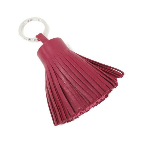 Authentic HERMES key ring 060209CK: This item qualifies for FREE DOMESTIC SHIPPING to customers in the USA Brand: Hermes Size: Total Length : 11Cm Style: Key Case Mpn: 060209Ck Color: Tosca+Rose Shocking / Silver Metal Parts Type: Key R