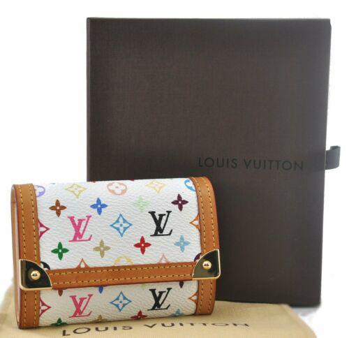 Authentic Louis Vuitton Monogram Multicolor Porte: This item qualifies for FREE DOMESTIC SHIPPING to customers in the USA Brand: Louis Vuitton Style: Coin Case Country/Region of Manufacture: France Type: Coin Case Serial Number: MI0084 Department: Wom