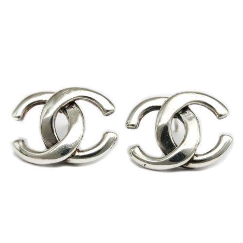 Authentic CHANEL Coco Mark Metal Ladies Stud Earrings: This item qualifies for FREE DOMESTIC SHIPPING to customers in the USA Brand: Chanel Country/Region Of Manufacture: France The BIDHAUS Guarantee: Photos descriptions and estimates were prepared with t