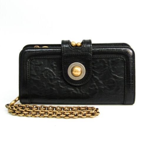 Authentic Stella McCartney Women's Patent Leather Long: This item qualifies for FREE DOMESTIC SHIPPING to customers in the USA Brand: Stella Mccartney Vintage: Yes Type: Long Wallet (Bi-Fold) Handmade: Yes Color: Black Year Manufactured: 2020-2029 Departme