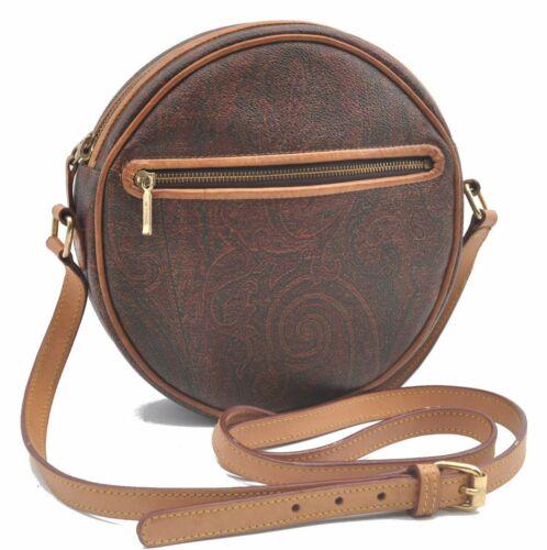 Authentic ETRO Paisley Shoulder Cross Body Bag PVC: This item qualifies for FREE DOMESTIC SHIPPING to customers in the USA Brand: ETRO Style: Shoulder Bag Country/Region of Manufacture: Italy Type: Shoulder Bag Bag Length: 7.5inches (19cm) Department: