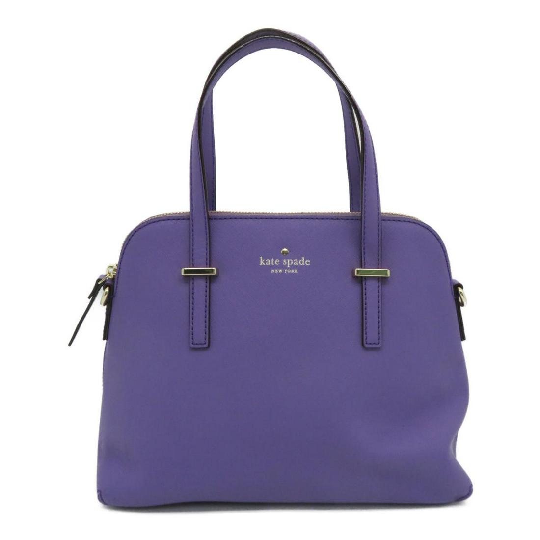 Authentic kate spade 2 Way Shoulder Bag Purple PVC: This item qualifies for FREE DOMESTIC SHIPPING to customers in the USA Brand: kate spade Model: kate spade 2 Way Shoulder Bag Purple PVC Category: Women Handbag Color: Purple Dimensions: W27Ã—H22Ã