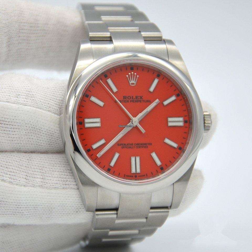 Authentic Rolex Oyster Perpetual: This item qualifies for FREE DOMESTIC SHIPPING to customers in the USA Basic Info Brand: Rolex Model: Oyster Perpetual Reference number: 124300 Movement: Automatic Case material: Steel Bracelet materi