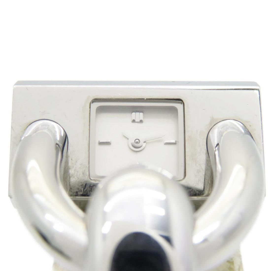 Authentic Van Cleef & Arpels Quartz Cadenas Padlock: This item qualifies for FREE DOMESTIC SHIPPING to customers in the USA Van Cleef & Arpels Quartz Cadenas Padlock Watch SS The BIDHAUS Guarantee: Photos descriptions and estimates were prepared with th