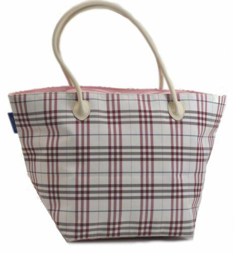 Authentic Burberrys BLUE LABEL Check Pattern Tote Bag: This item qualifies for FREE DOMESTIC SHIPPING to customers in the USA Brand: Burberrys Bag Height: 11.8inches (30cm) Material: Nylon Bag Depth: 9.6inches (24.5cm) Style: Tote Bag MPN: Does not apply