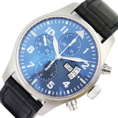 Authentic IWC Pilot's Watch Chronograph Petit Prince: This item qualifies for FREE DOMESTIC SHIPPING to customers in the USA Brand: IWC / International Watch Company Model: IW377706 Product Name Pilot Watch Chronograph Petit Prince Material SS / Genuine 