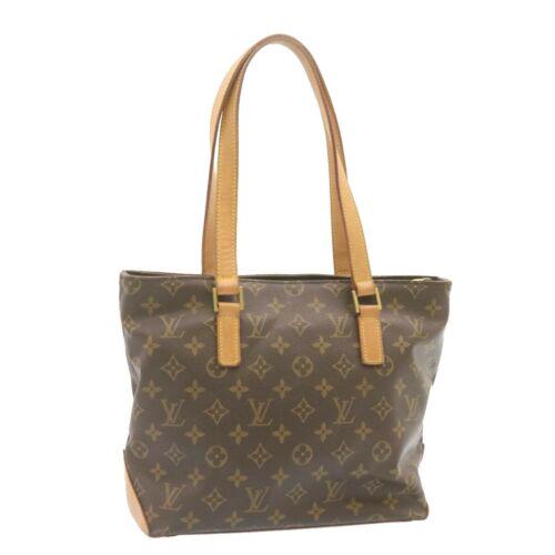 Authentic LOUIS VUITTON Monogram Cabas Piano Tote Bag: This item qualifies for FREE DOMESTIC SHIPPING to customers in the USA Brand: LOUIS VUITTON Bag Length: 12.6inch(Approx) / 32cm(Approx) Style: Tote Bag Department: Women Material: Monogram Canvas Coun