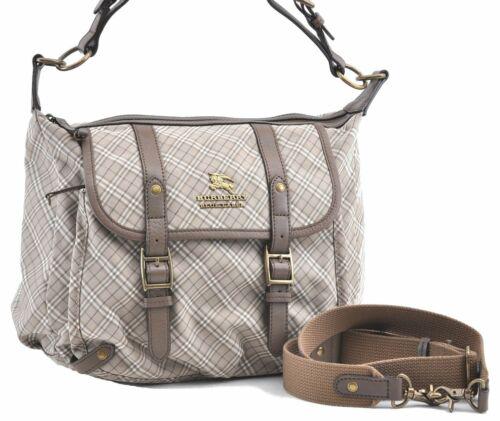 Authentic Auth Burberry BLUE LABEL Check Canvas: This item qualifies for FREE DOMESTIC SHIPPING to customers in the USA Brand: Burberry Style: Hand Bag Country/Region of Manufacture: China Type: Hand Bag Bag Length: 12inches (30.5cm) Department: Wom