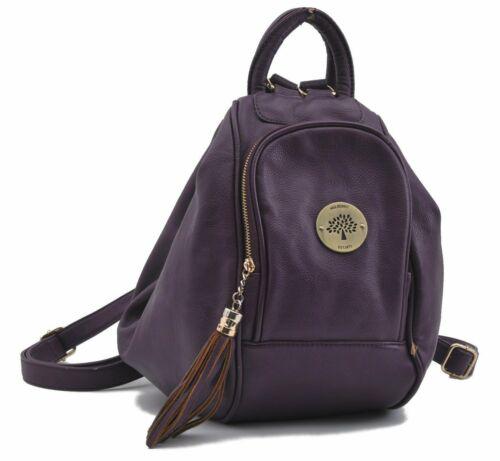 Authentic MULBERRY Tassel Fringe Backpack Leather: This item qualifies for FREE DOMESTIC SHIPPING to customers in the USA Brand: MULBERRY Type: Backpack Bag Length: 6.3inches (16cm) Department: Women Bag Height: 14.6inches (37cm) Material: Leather Bag