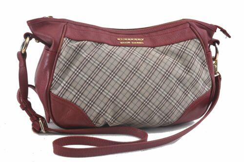 Authentic Burberrys BLUE LABEL Check Shoulder Cross Bag: This item qualifies for FREE DOMESTIC SHIPPING to customers in the USA Brand: Burberrys Style: Shoulder Bag Country/Region of Manufacture: Japan Type: Shoulder Bag Bag Length: 11.8inches (30cm) Depart