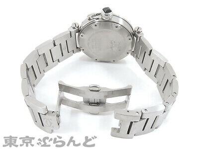 Authentic Cartier Pasha Seatimer Mens AT Black Dial: This item qualifies for FREE DOMESTIC SHIPPING to customers in the USA Overview: Cartier's "Pasha Seatimer". It is a sporty model of the Pasha series. The case is sturdy and solid and the crown guard 