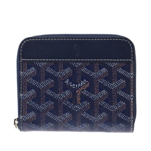 Authentic GOYARD Portefeiulle Matignon PM Bluish goods: This item qualifies for FREE DOMESTIC SHIPPING to customers in the USA Brand: GOYARD Size: See Description Style: goods Department: unisex Material: PVC Type: coin purse Color: Blue Format: FixedPrice