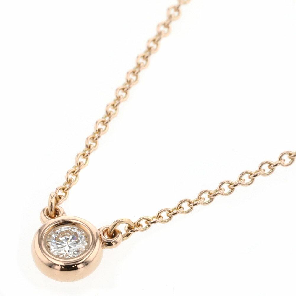 Authentic Tiffany Necklace by the Yard 1P Approx.: This item qualifies for FREE DOMESTIC SHIPPING to customers in the USA Brand: Tiffany Model: By the Yard 1P Approx. 0.12ct Gender: Women Accessories: Box, Dust bag Condition: Used (very good) Material