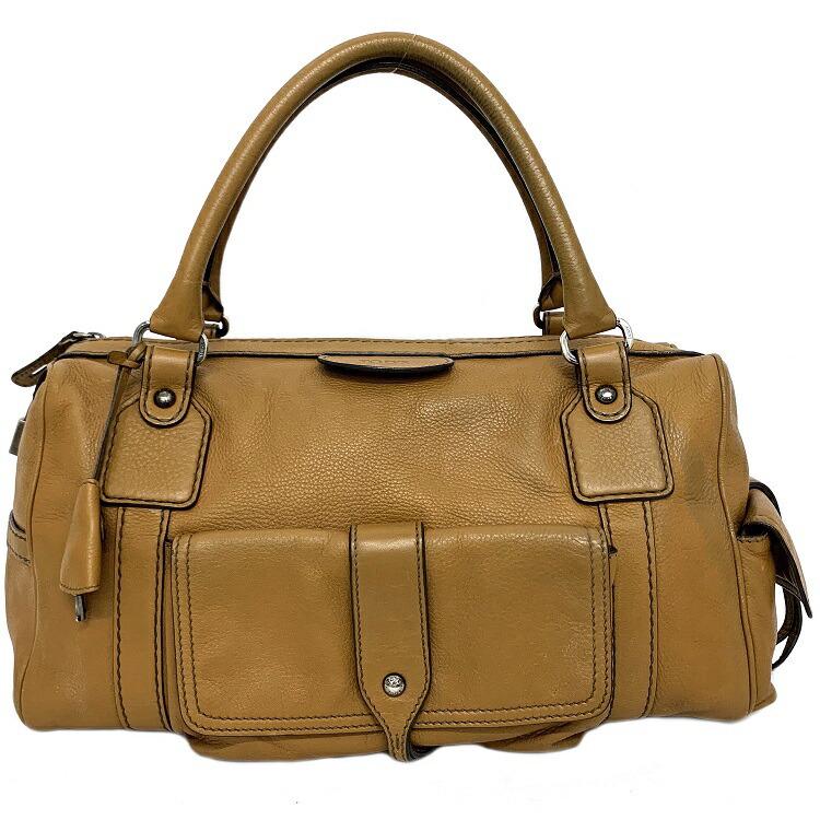 Authentic Tod's Tote Bag Brown Camel Leather Handbag: Brand: Tod's Type: Handbag, Tote bag Gender: Women Condition: Used (good) Material: Leather Color: Brown, Camel Size (HxWxD): 20cm x 36cm x 16cm / 7.87'' x 14.17'' x 6.29'' Overall Dirt: Slight Overal