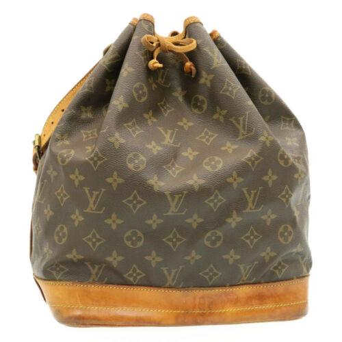 Authentic LOUIS VUITTON Monogram Noe Shoulder Bag: This item qualifies for FREE DOMESTIC SHIPPING to customers in the USA Brand: Louis Vuitton Department: Women Style: Shoulder Bag Country Of Manufacture: France Material: Monogram Canvas Type: Shoulde