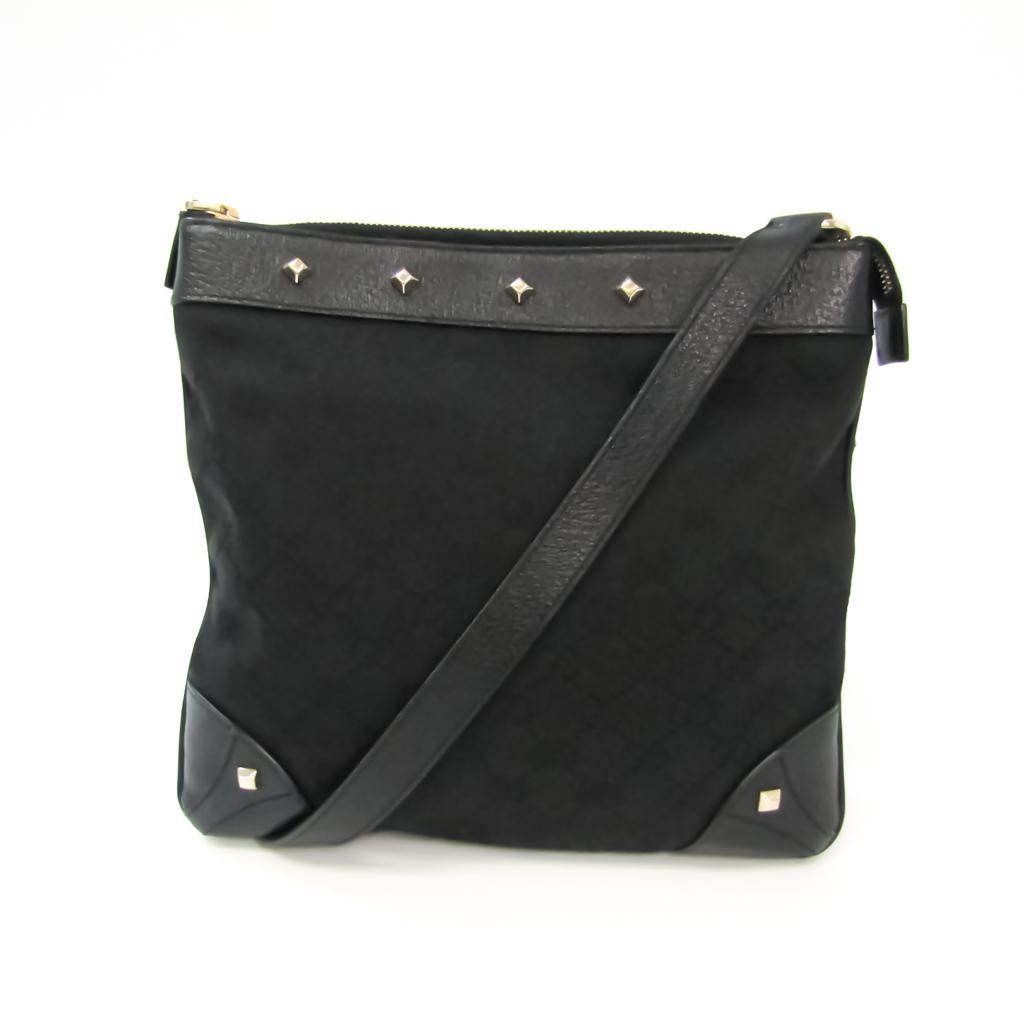 Authentic Gucci GG Canvas 120893 Unisex Leather,GG: This item qualifies for FREE DOMESTIC SHIPPING to customers in the USA Brand: Gucci Model: 120893 Type: Shoulder bag Gender: Unisex Accessories: None Condition: Used (very good) Line: GG Canvas Materi