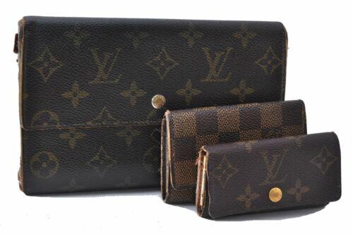 Authentic Louis Vuitton Monogram Damier Key Case Wallet: This item qualifies for FREE DOMESTIC SHIPPING to customers in the USA Brand: Louis Vuitton Type: Key Case/Wallet Country/Region Of Manufacture: France Department: Women Serial Number: Th0010/Ct1919/8