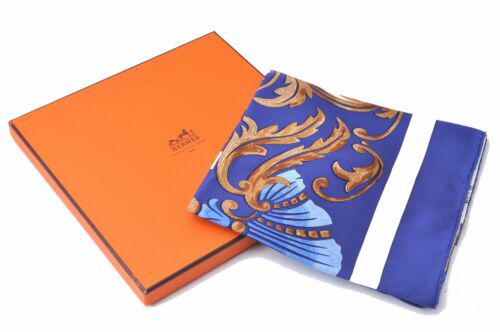 Authentic HERMES Scarf "Cheval Turc" Silk Blue Box: This item qualifies for FREE DOMESTIC SHIPPING to customers in the USA Brand: Hermes Material: Silk Country/Region Of Manufacture: France Color: Blue Style: Scarf Size(Cm): W90 X H90Cm(Approx) Type: S