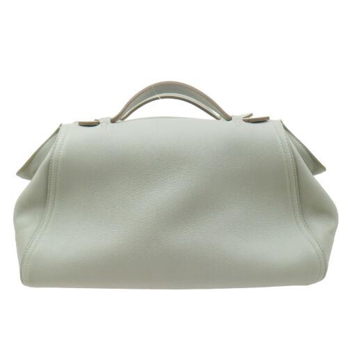 Authentic HERMES OXER 2way Hand Bag: This item qualifies for FREE DOMESTIC SHIPPING to customers in the USA Size: Large Color: Pearl Gray Country/Region of Manufacture: France Year Manufactured: 2010-2019 Department: Women MPN: Does not