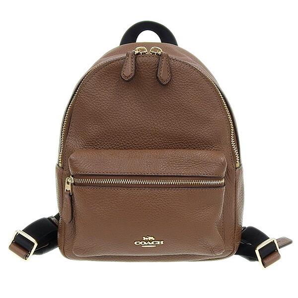 Authentic Coach rucksack backpack leather brown F28995: This item qualifies for FREE DOMESTIC SHIPPING to customers in the USA Brand: Coach Model: F28995 Type: Backpack Gender: Women Accessories: Charm Condition: Used (good) Material: Leather Color: Brown