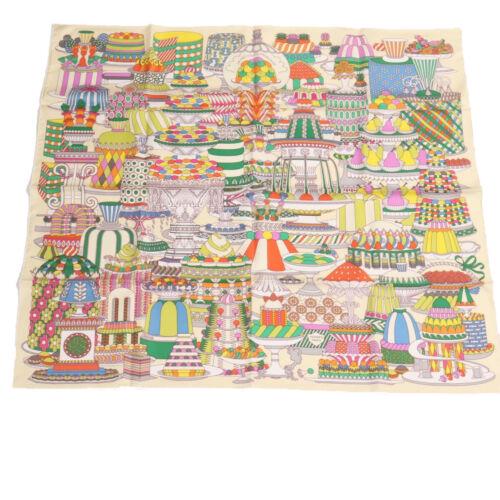 Authentic HERMES Scarf ""LA PATISSERIE FRANCAISE"" Silk: This item qualifies for FREE DOMESTIC SHIPPING to customers in the USA Brand: Hermes Bag Length: 35.4Inch(Approx) / 90Cm(Approx) Style: Scarf Department: Women Material: Silk Country Of Manufacture: F