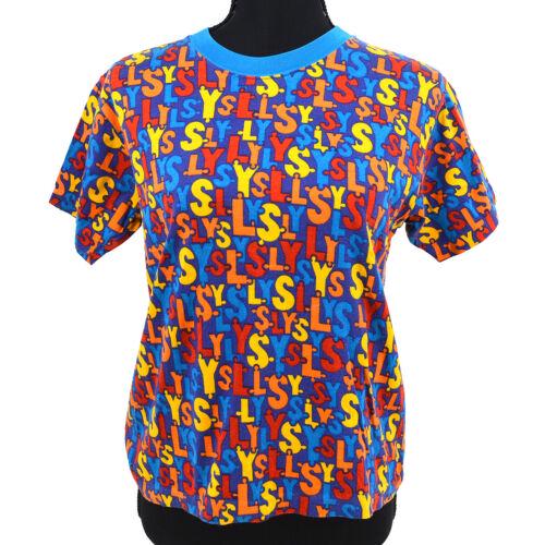Authentic Yves Saint Laurent Short Sleeve Tops: This item qualifies for FREE DOMESTIC SHIPPING to customers in the USA Size: 150 Type: T-Shirt Accents: Logo Color: Blue Department: Girls MPN: Does Not Apply Style: Basic Neckline: Round Neck Season: