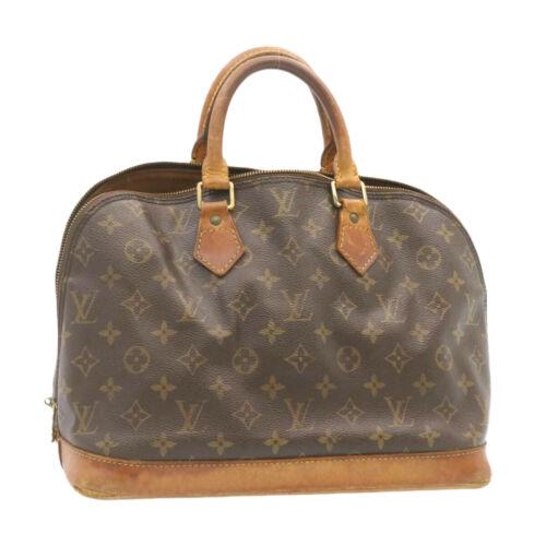 Authentic LOUIS VUITTON Monogram Alma Hand Bag M51130: This item qualifies for FREE DOMESTIC SHIPPING to customers in the USA Brand: Louis Vuitton Bag Length: 12.2Inch(Approx) / 31Cm(Approx) Style: Hand Bag Department: Women Material: Monogram Canvas Coun