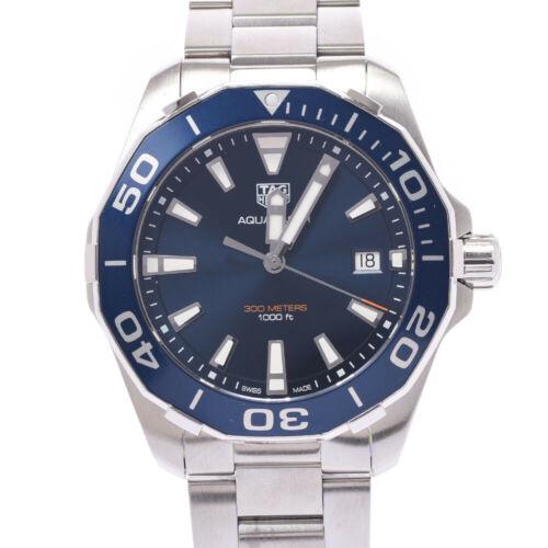Authentic TAG HEUER Aqua racer WAY111C.BA0928 watch: This item qualifies for FREE DOMESTIC SHIPPING to customers in the USA Brand: Tag Heuer Department: Mens Style: Watch Movement: Quartz Material: Stainless Steel Dial Color: Blue Color: Blue Type: Wris