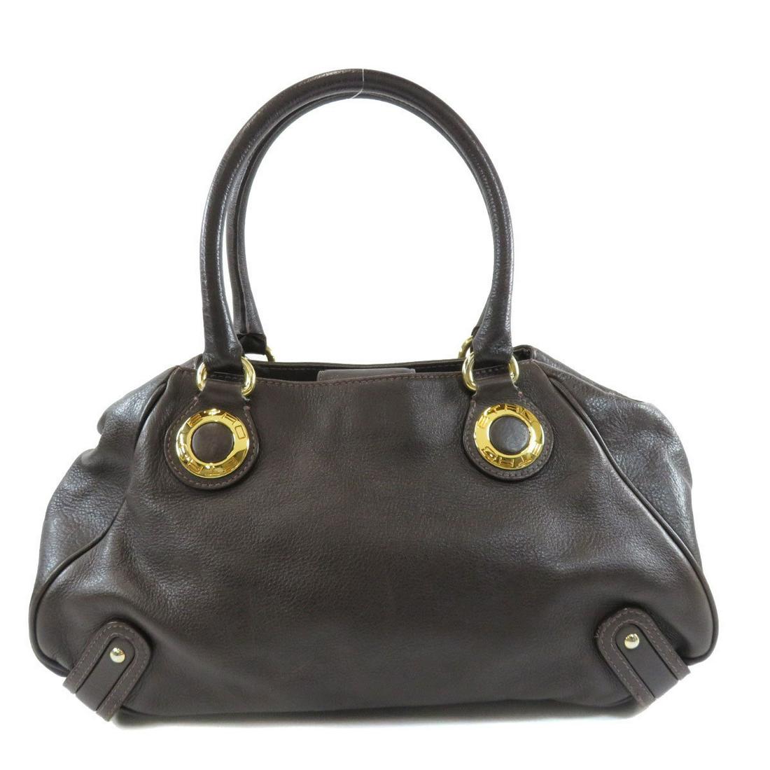 Authentic Etro metal fittings tote bag leather ladies: This item qualifies for FREE DOMESTIC SHIPPING to customers in the USA Brand: Etro Type: Tote bag Material: Leather Color: Dark brown Size (HxWxD): 20cm x 36cm x 13cm / 7.87'' x 14.17'' x 5.11'' Handl