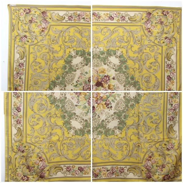 Authentic Etro Large Stole Wool Silk 136 x cm: This item qualifies for FREE DOMESTIC SHIPPING to customers in the USA Brand: Etro Type: Stole Material: Wool ,70% ,Silk ,30% Color: Multi-color, Yellow Condition: Used (very good) Damage Ranking: Ove