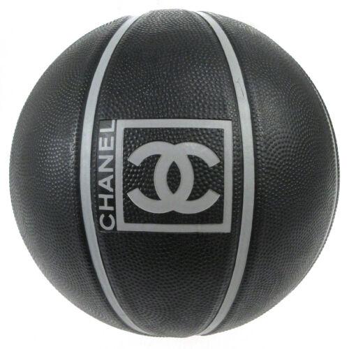 Authentic CHANEL CC Sports Basketball Black: This item qualifies for FREE DOMESTIC SHIPPING to customers in the USA The item may have some signs of cosmetic wear but is fully operational and functions as intended. This item may be a floor model